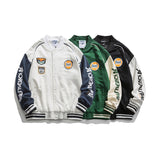 Letterman Jacket Outfit Senior Jackets Varsity Baseball Coat Baseball Uniform Men's All-Match Top
