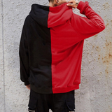Smiley Face Hoodie Fashion Hip Hop Sweater Men's Smiling Face Loose
