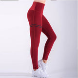 Women's Legging Leggings Women's Hip Lifting Sport High Waist Yoga Pants Solid Color
