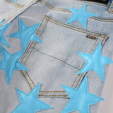 Amiri Jeans Casual Hip Hop Wash Splash-Ink Painted Slim Jeans Casual Fashionable 856