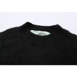 Off White Sweater Large Size Casual Arrow Men Owt Casual Fashionable