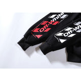 Off White Hoodie Ow Autumn and Winter Letter Arrow Hooded Sweater Casual Fashionable Coat Top Owt