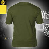 Tactics Style T Shirt for Men Tactical Outdoor Summer Crew Neck T-shirt Short Sleeves
