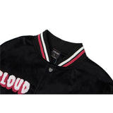 Letterman Jacket Outfit Senior Jackets Varsity Baseball Coat Letter Embroidered Velvet Jacket Men