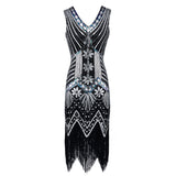 The Great Gatsby Daisy Dress Vintage Sequin Bead Dress