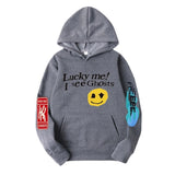 Smiley Face Hoodie Graffiti Hoodie