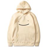 Smiley Face Hoodie Print Casual Fashion Loose Men's Hoodie