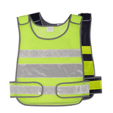 Men's Vest Safety Vests with Pockets Reflective Clothing for Outdoor Work Reflective Vest Traffic Safe Vest