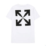 Off White T Shirt ShortSleeved Tshirt Men's Women's Cotton Owt