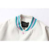 Letterman Jacket Outfit Senior Jackets Varsity Baseball Coat Cartoon Jacket Men's Coat