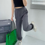 Yankees Autumn Elastic Waist Casual Men's and Women's Sweatpants Trousers