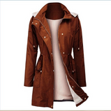 Cagoule Casual Hooded Rain Jacket for Women