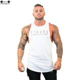 Man Tanks Men's Vest Printed Cotton Sleeveless