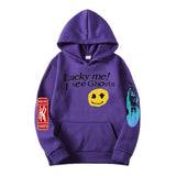Smiley Face Hoodie Graffiti Hoodie