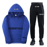 Fear Of God Fog Essentials Hoodie & Sweatpant 2 Piece Set For Men And Women