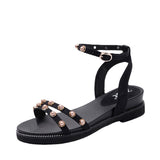 Nude Wide Fit Block Heels Roman Sandals