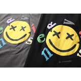 Justin Bieber Drew House Tshirt Printed Loose Men's and Women's round Neck High Street Short Sleeve Fashion
