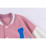 Letterman Jacket Outfit Senior Jackets Varsity Baseball Coat Color Blocking Baseball Uniform Men's Coat