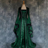 Vintage Empire Waist Dress Artistic Retro Dress