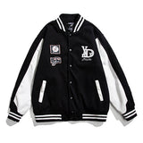 Letterman Jacket Outfit Senior Jackets Varsity Baseball Coat Autumn Street Casual Top