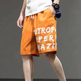 Summer Men Shorts Men's Summer Casual Cropped Pants