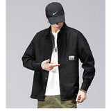 Work Shirts Coat Men's Clothing Spring and Autumn Design Long Sleeve Shirt Outer Wear