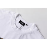 We11done T Shirt Flying Bear Print Loose Casual European Size Men's and Women's Short Sleeve