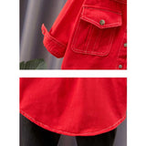 Toddler Boys Jackets Boy's Cowboy Shirt Jacket Thin Casual