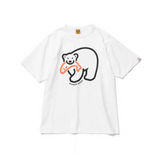 Human Made T-Shirt Polar Bear Slub Cotton Couple T-shirt