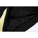 Letterman Jacket Outfit Senior Jackets Varsity Baseball Coat Jacket Men's Loose Lapel Baseball Uniform Jacket