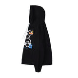 Man Fall Winter Outfis Winter Cartoon Bear Printed Hoodie Men's Loose Casual Fleece Hoodie