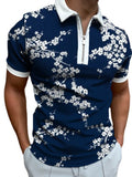 Polo Shirts Men's Polo Shirt Loose T-shirt Short Sleeve Men
