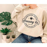 Halloween Costumes Sanderson Sisters Pumpkin Printed Crew Neck Sweatshirt Female