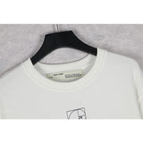 Off White Sweatshirts Round Neck Sweater Back Arrow Unisex Off White Sweatshirts Tshirt For Men