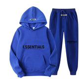 Fear Of God Fog Essentials Hoodie & Sweatpant 2 Piece Set For Men And Women
