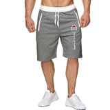 Jogging Shorts for Men Summer Men's Beach Pants Casual plus Size Shorts Solid Color Five-Point Sports Pants