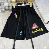 CHH Chrome Heart Shorts Spring and Summer Printed Casual Shorts Men and Women