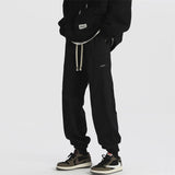 Men Sweatpants Draping Ankle-Tied Sports Thickening Heavy Casual