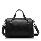 The Teacher Tote Autumn and Winter Genuine Leather Women's Bag Vintage First Layer Cowhide Pillow Bag Shoulder Women Hand-Carrying Crossbody Bag