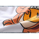 Justin Bieber Drew House Men Women Cotton Top T Shirt Summer Style Women Streetwear Summer Squirrel Short Sleeve Tshirt Men and Women