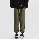 Men Sweatpants Draping Ankle-Tied Sports Thickening Heavy Casual