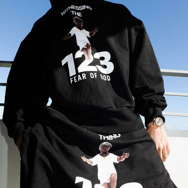 Rrr123 Hoodie Joint Fog Saint Baby Printed Loose Sweatshirt
