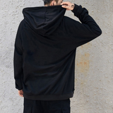 Smiley Face Hoodie Fashion Hip Hop Sweater Men's Smiling Face Loose