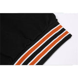 Letterman Jacket Outfit Senior Jackets Varsity Baseball Coat Letter Embroidery Contrast Color Baseball Uniform Men's Jacket Trend