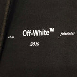 Off White Hoodie Spring and Autumn Retro Sports Men's Sweater Owt