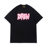 Justin Bieber Drew House T shirt ShortSleeved Tshirt Men and Women Trendy Fog High Street Loose