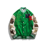 Letterman Jacket Outfit Senior Jackets Varsity Baseball Coat Autumn Baseball Uniform Jacket for Men