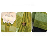 Toddler Boys Jackets Boys' Knitted Sweater Coat Spring and Autumn Clothing Children