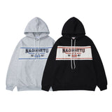 Man Fall Winter Outfis Winter Clothes Letter Printing Casual Thickening Loose Casual Hooded Sweater Men