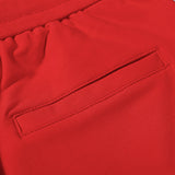 Off White Winter Pants Reflective Embroidery Craft Foot Color Block Embroidery Casual Trousers